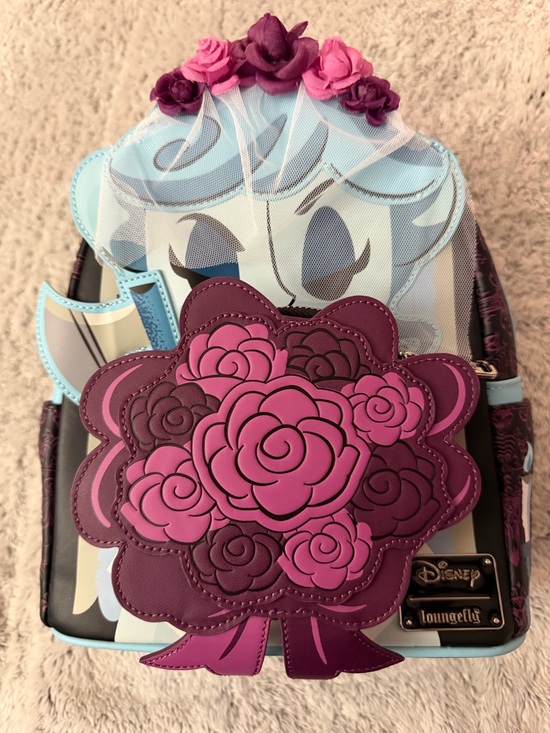 Loungefly Handbags - Retired Loungefly Disney Haunted Mansion Mini Backpack Glow in the Dark